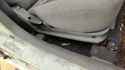 2002 Kia Rio Passenger Right Side Seat Trim Panel Oem Gray