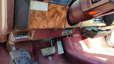 1982-1996 Buick Century Lower Dash Under Column Knee Bolster Trim Panel Oem