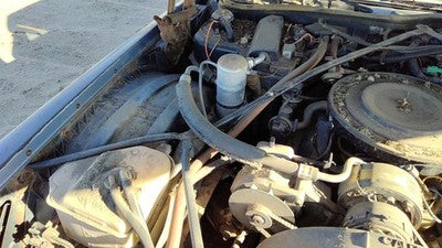 1984 Deville Sedan Radiator Fender Support Brackets Rods Oem Set