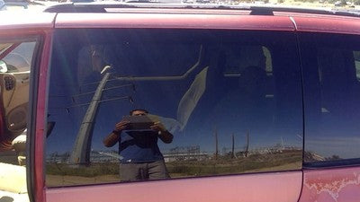 1996-00 Town & Country Driver Left Rear Side Window Door Glass Oem Back 4797159