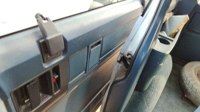1985-1995 Gmc Safari Passenger Right Sliding Rear Door Trim Panel Back Blue