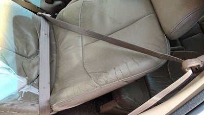 00 Town & Country Driver Left Front Seat Belt Retractor Oem Shoulder Tan