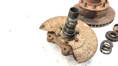 81-93 Ram W250 Passenger Right Front Spindle Steering Knuckle With Wheel Hub