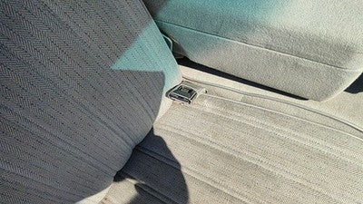 1990 Olds 88 Passenger Right Front Seat Belt Buckle Receiver Oem Gray