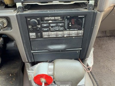 1990-1991 Subaru Legacy Trim Bezel Around Radio Surround Dash Panel Oem Gray