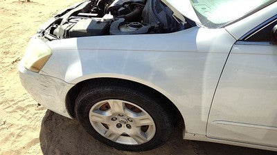 2002-2006 Nissan Altima Driver Left Front Fender Oem White Qx3 631138J030