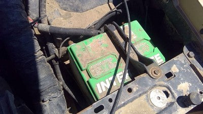 1985 Olds 88 Complete Battery Box Mount Tray With Hold Down Oem 5.0L