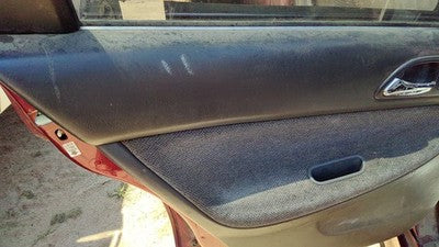 1994-1995 Honda Accord Driver Left Rear Door Trim Panel With Switches Back Gray