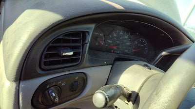 2000-2002 Ford Taurus Trim Bezel Around Speedometer Oem Dash Surround Panel Gray