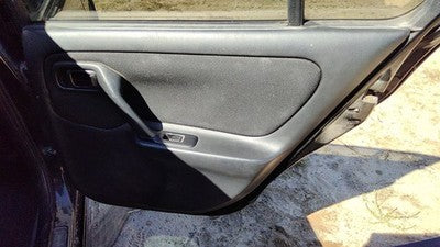2002 Infiniti G20 Passenger Right Rear Door Trim Panel With Switches Back Black