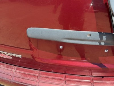 2003 Chevy Venture License Plate Trim Surround Panel Oem Tail Trunk Finish