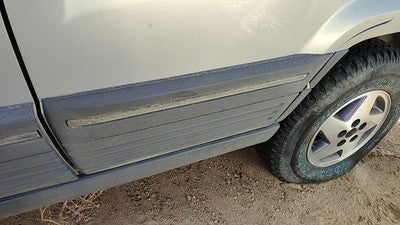 1994 Jeep Grand Cherokee Driver Left Rear Moulding From Door Oem Back Trim Strip