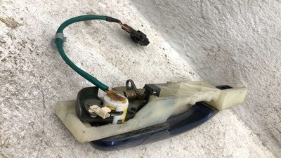 05-09 Hyundai Tucson Driver Left Front Outside Door Handle Oem Nautical Blue Ol