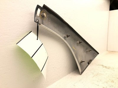 2001 Ford Mustang Passenger Right Rear Corner Quarter Panel Moulding C Post Oem