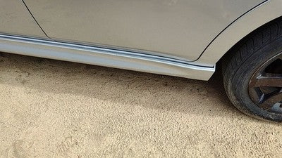 2007-12 Sentra Sr Driver Left Lower Rocker Panel Moulding Side Skirt Silver K23
