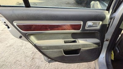 07-09 Lincoln Mkz Driver Left Rear Door Trim Panel With Switches Back Black Mw