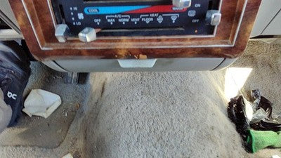1982-1987 Mercury Grand Marquis Ash Tray Assembly Oem Slide Out Dash Gray