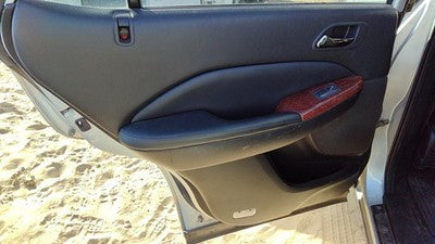 2004-2006 Acura Mdx Driver Left Rear Door Trim Panel With Switches Back Black