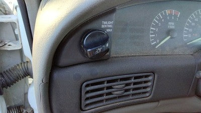 1992-1994 Pontiac Bonneville Headlight Switch Control Knob Buttons Dash Oem