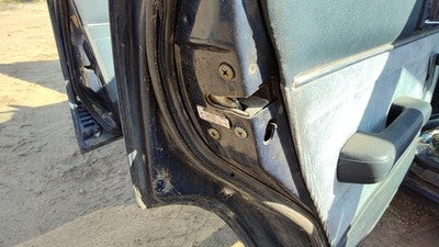 1986 Toyota Camry Driver Left Rear Door Latch With Rods/Cables Oem Back