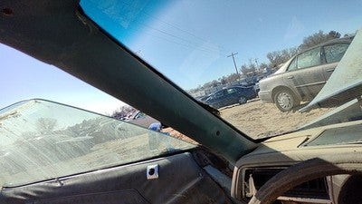 1975 Cutlass Supreme Driver Left A Pillar Trim Windshield Post Blue 2 Door Coupe