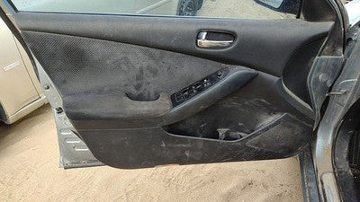 07-09 Altima Driver Left Front Door Trim Panel With Master Switch Charcoal G