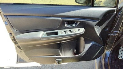 15-16 Wrx Driver Left Front Inside Door Trim Panel Wh Master Switch Cbl30 Carbon