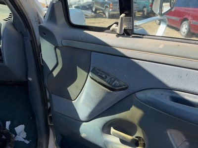 1992 Ford F250 Passenger Right Front Door Trim Panel With Switches Gray
