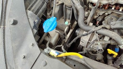 16-21 Hyundai Tucson Windshield Washer Fluid Reservoir With Pump Oem Wiper Tank