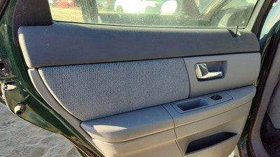 2000-2002 Ford Taurus Driver Left Rear Door Trim Panel With Switches Back Gray