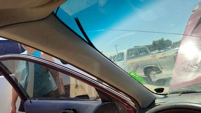 1995 Honda Accord Driver Left A Pillar Trim Windshield Post Panel Oem Gray