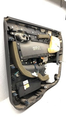 08-10 Malibu Driver Left Rear Inside Door Trim Panel Wth Switches Back Black 19c