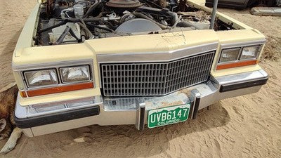 1980-1984 Cadillac Deville Complete Header Panel Assembly Oem 01622086