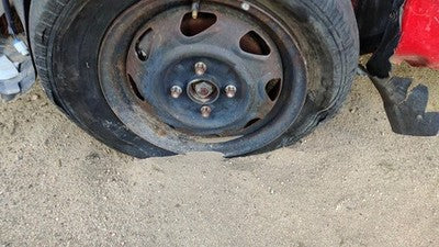 1994-1997 Ford Aspire 13 Steel Wheel Oem Factory Rim F4bz1007a