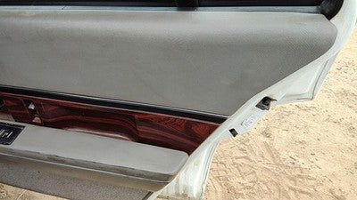 98 Buick Lesabre Passenger Right Rear Inside Door Trim Panel Only Back Grey 17C