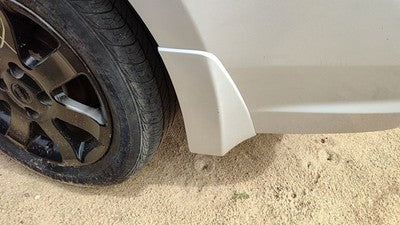 2010 Nissan Sentra Sr Driver Left Rear Moulding On Quarter Panel Oem Silver K23