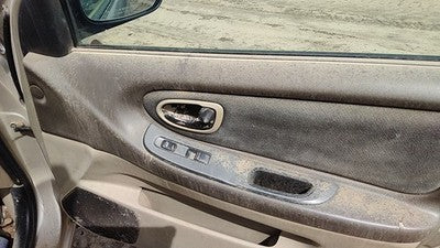 2000-2001 Nissan Maxima Passenger Right Front Door Trim Panel With Switches Tan