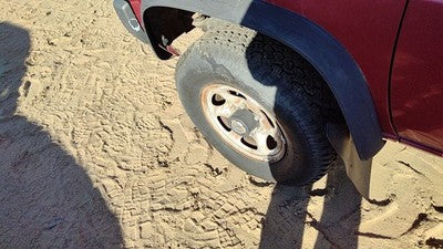 1996 Nissan Hardbody Driver Left Front Wheel Flare Moulding Oem Fender