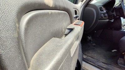 2010-2014 Chevy Tahoe Driver Left Front Door Trim Panel With Master Switch Black