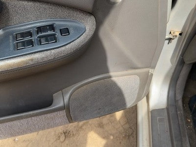1990 Subaru Legacy Driver Left Front Door Trim Panel With Master Switch Gray