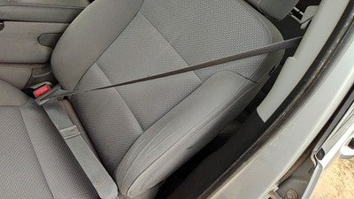 14-16 Silverado 1500 Driver Left Front Seat Belt Retractor Oem Shoulder H2r Gray