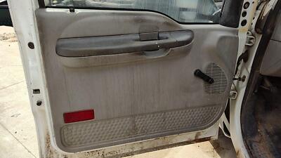 1999-2001 F250 Super Duty Driver Left Front Inside Door Trim Panel Only Oem Gray