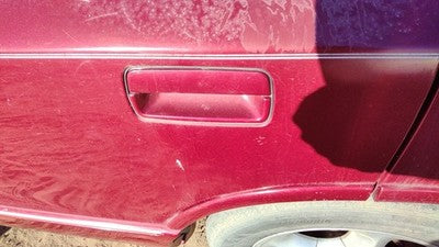 1996 Olds 88 Driver Left Rear Outside Door Handle Oem Back Red