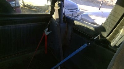 1996 Geo Tracker Driver Left Rear Back Seat Belt Retractor Shoulder Oem Black