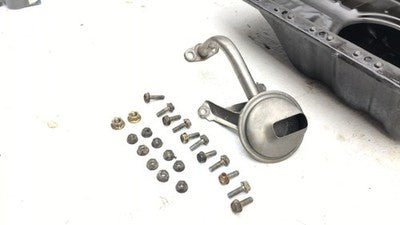 1986-1989 Acura Integra Engine Oil Pan With Good Drain Plug Oem 11200Pg6050
