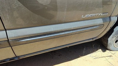 04 Liberty Passenger Right Front Moulding From Door Oem Trim Strip Khaki Pjc