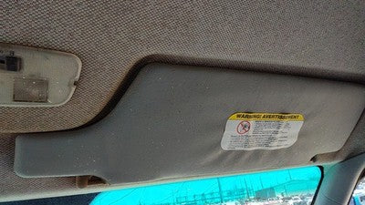 2002-2006 Dodge Sprinter Van 3500 Passenger Right Sun Visor Oem Gray Aa