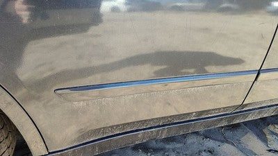 07-12 Altima Passenger Right Rear Moulding From Door Back Trim K50 Slate 4 Door