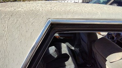 85 Grand Marquis Passenger Right Rear Chrome Trim Around Door Opening Oem
