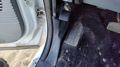 2015 Ford F250 Driver Left Lower Kick Trim Panel Oem Gray 3S